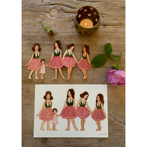 Blomster/påske papirklip