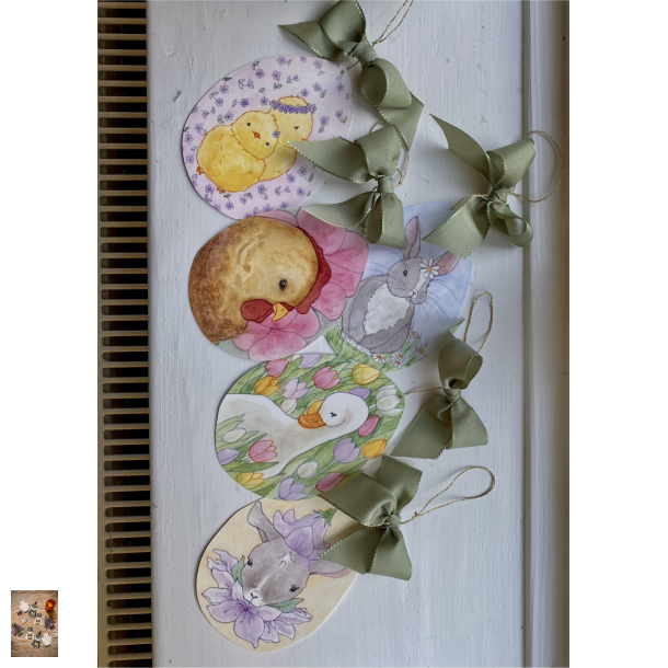 5 f�rdiglavede p�ske�g med sl�jfer