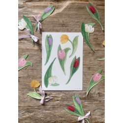 5 tulipaner papirklip