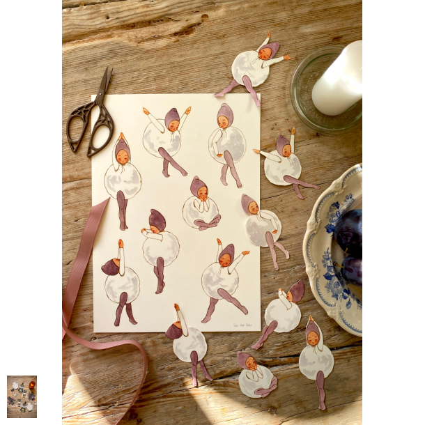 Dansende sneboldebrn