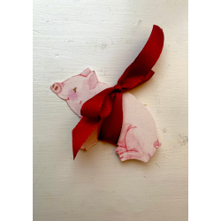 5 glade grise papirklip