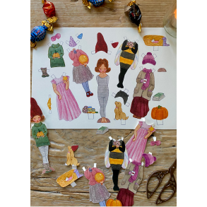 P�kl�dningsdukken Lotte