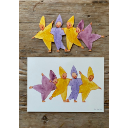 Fdselsdagspakke med stjernebrn