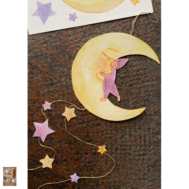 Frdiglavet uro med Mnebarn