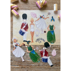 P�kl�dningsdukken Columbine