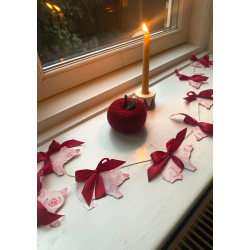 5 glade grise papirklip