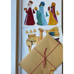 De tre vise m�nd papirklip