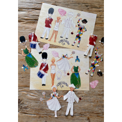 P�kl�dningsdukken Columbine