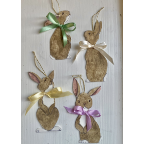 4 f�rdiglavede p�skeharer med sl�jfe