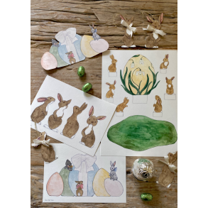 P�skepakke med tre mellemsv�re klip 