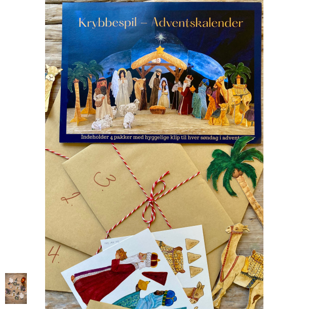 Adventskalender - krybbespil