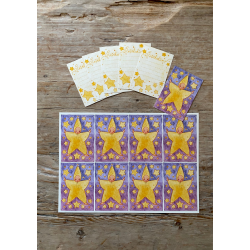 Fdselsdagspakke med stjernebrn