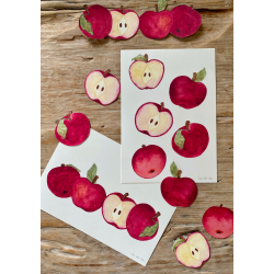 5 r�de �bler papirklip