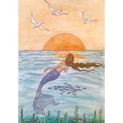 Malebog med H.C. Andersens eventyr