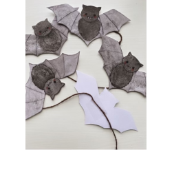 Halloween spgelse, flagermus og grskar download