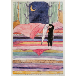 Plakat Prinsessen p� �rten