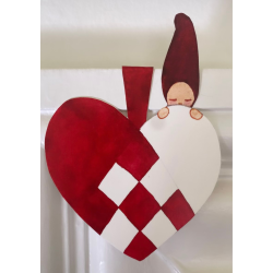 Kravlenisser med julehjerte